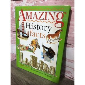 1997 Zigzag Publishing “ Amazing History Facts” Hardback Book ~ Excellent